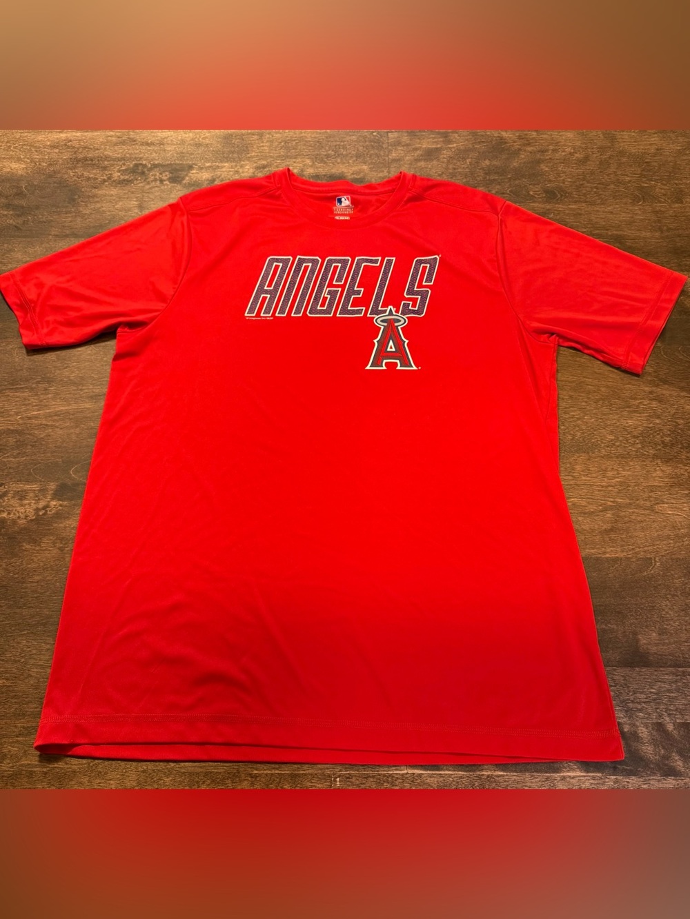 Los Angeles Angels Men’s Red Short-Sleeve Tee MLB